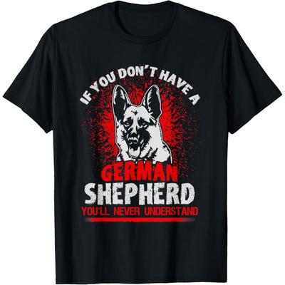 T-Shirts mit Motiven von Deutschen Schäferhunden – Geschenke für Hunde