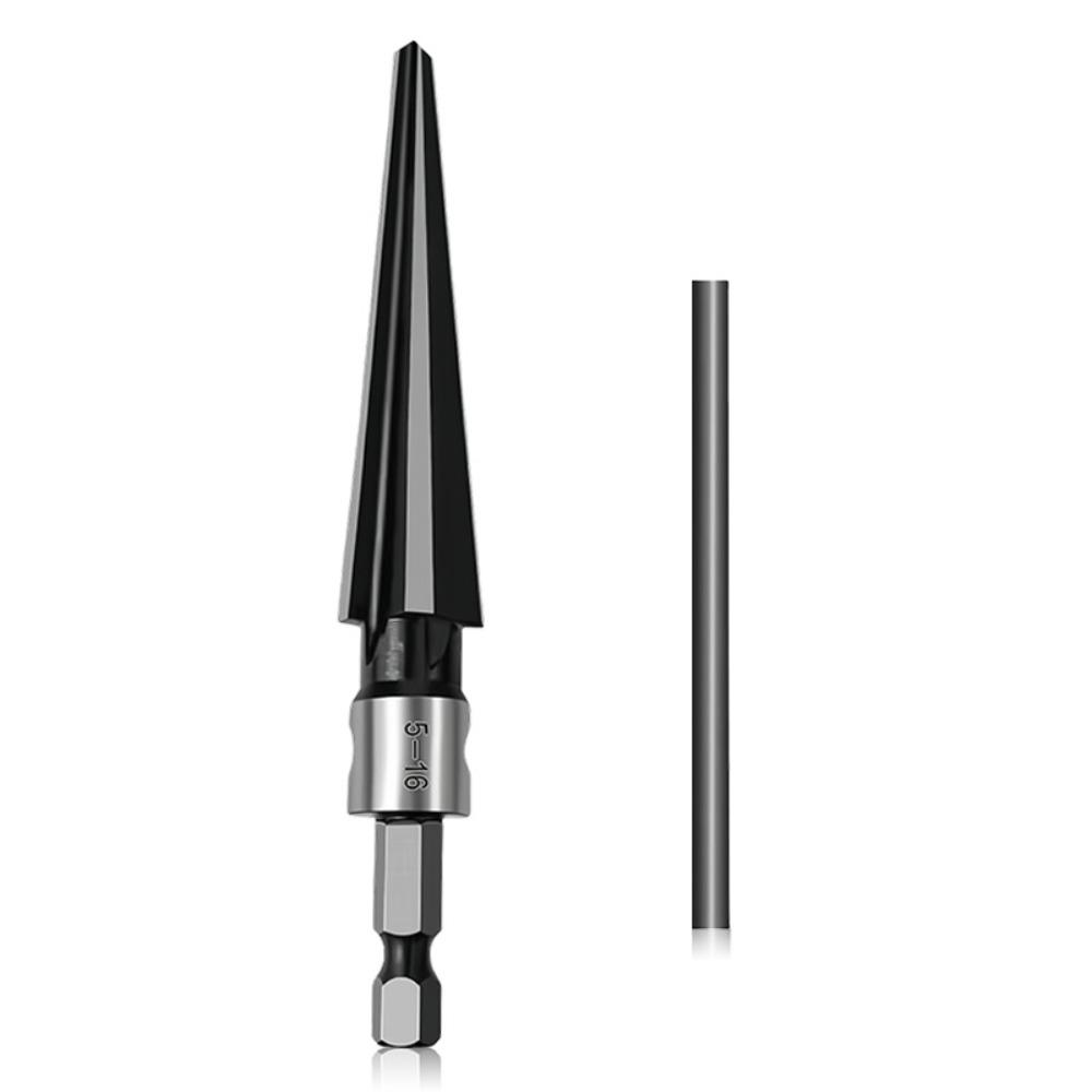 Carbon Steel Taper Reamer Set Chamfer Metal Hole Opener Tapered Reamer Tool  Hand Reamer Tool