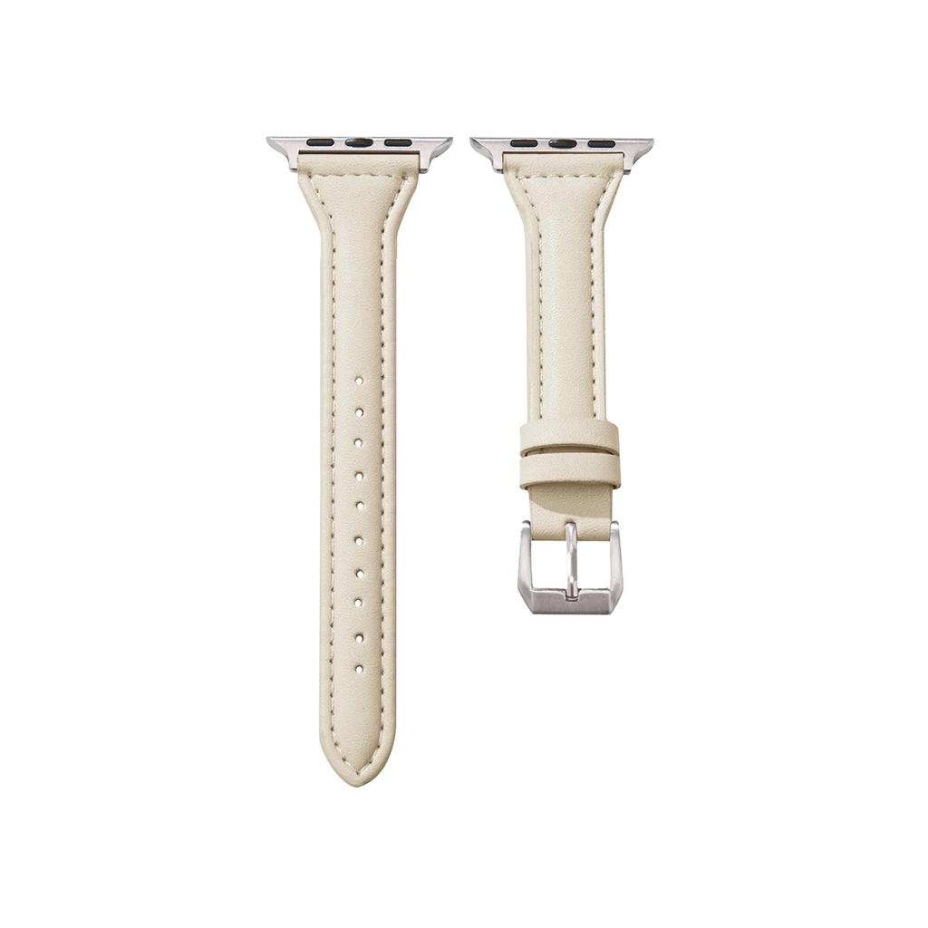 Slim Leather Strap For Apple Watch Band 44mm 40mm 41mm 42mm 38mm 49mm 44 Mm Bracelet Apple Watch 8 45mm Bands Ultra 9 7 Se 3 4 6