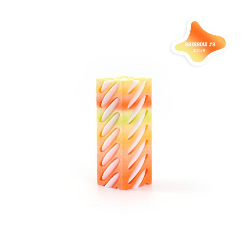 3D Printed Impossible Pyramid Pass-through Sculpture Square Pillar Helix Screw Fidget Toy Spiral Cone Decompression Ornament