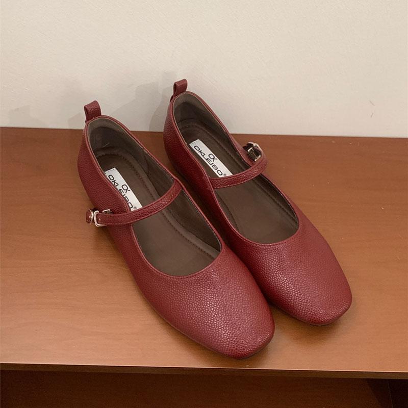 Fashion 2025 New Fashion Shallow Women Mary Janes Flats Shoes Spring Autumn Casual Female Buckle Strap Footwear Flats Shoes For Ladies