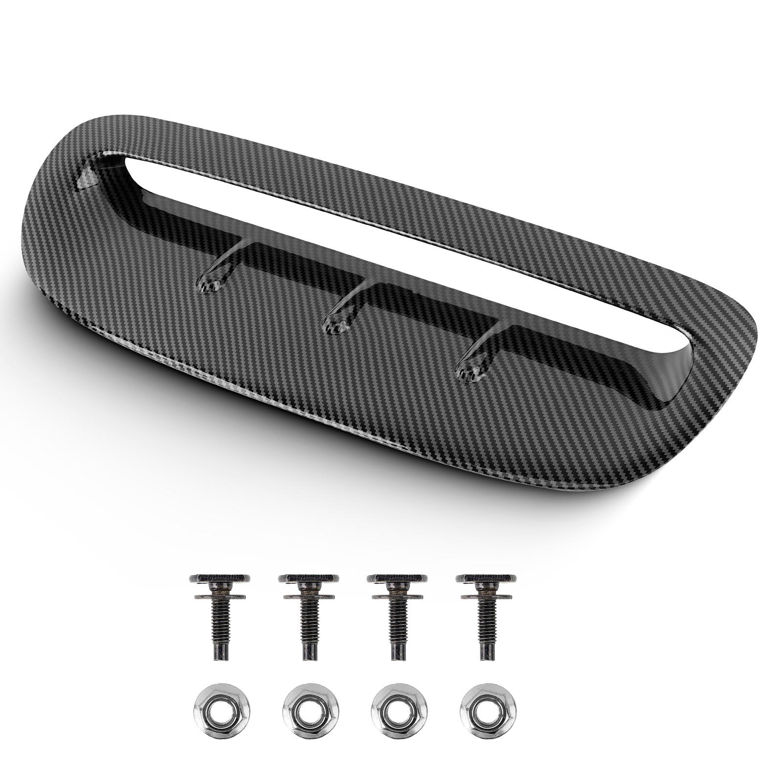 

Front Hood Scoop Vent Trim for BMW Mini Cooper S R53 R50 (After June 2002) 2002–2006 Carbon Fiber Look