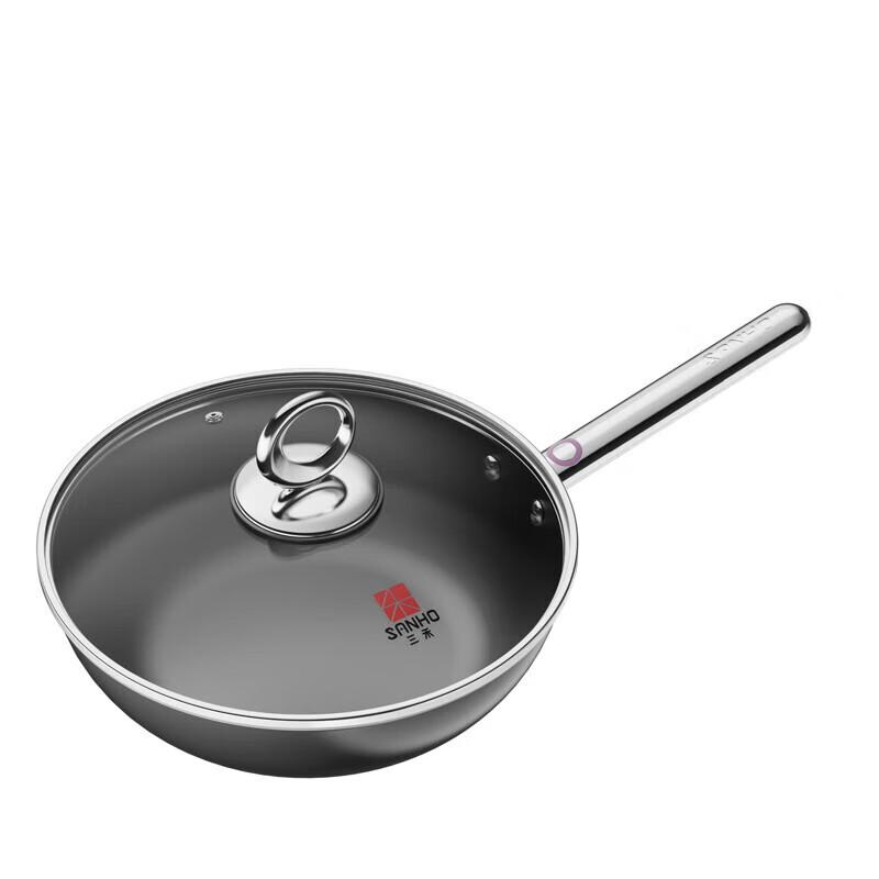 SANHO Titanium Alloy Non-stick Wok