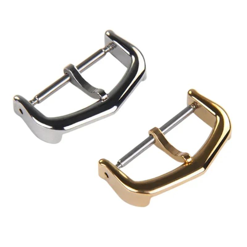 12mm 14mm 16mm 18mm 316L Stainless Steel Watch Buckle For Cartier Watch Replacement Clasp Strap Needle Buckle Watch Accessories