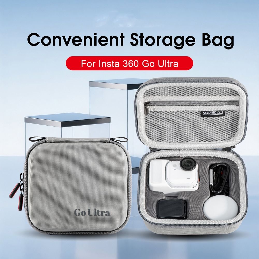 Portable Storage Bag Protective Mini Body Handbag for Insta360 Go Ultra Camera Accessories