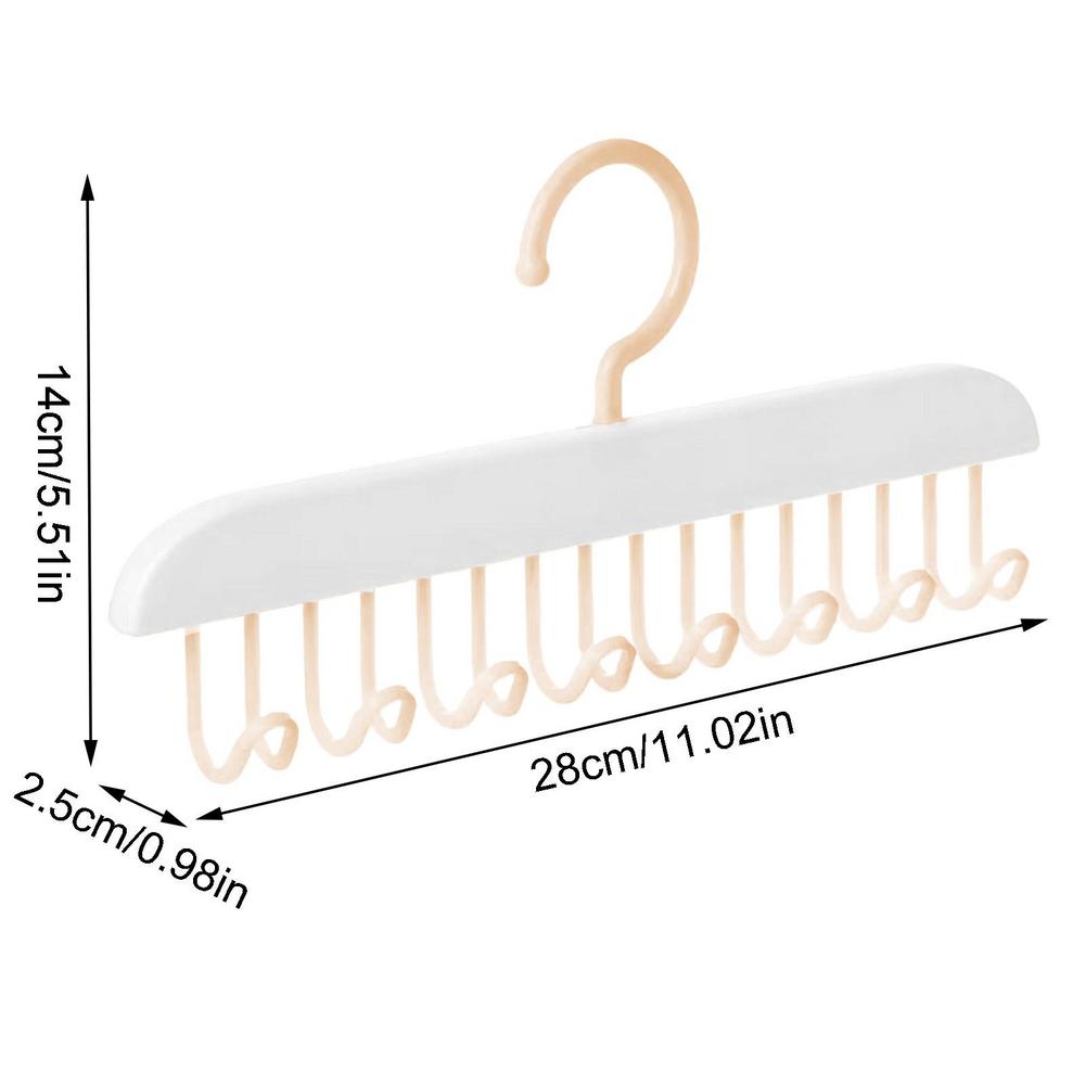 Multilayer Hangers Wrinkle-Free Clothes Rack for Wardrobe Organization Non-Slip Space Saving Cloth Drying Rack Travel Hanger