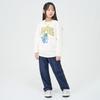 New MLB Sweatshirt New York Yankees Year Of The Dragon Limited Edition Collection SS24 Cream Kids' 7AMTDN141-50CRS
