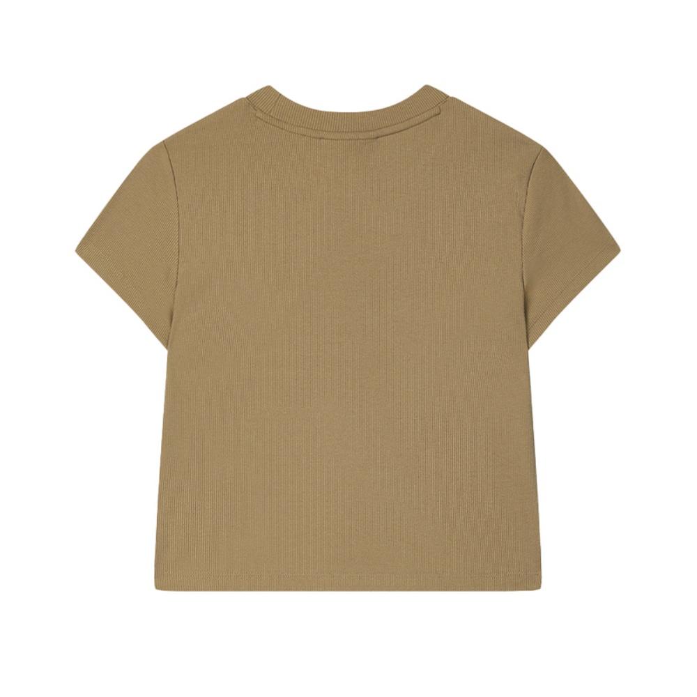 New FILA T Shirts Women's Toffee DK F11W539103F-DK