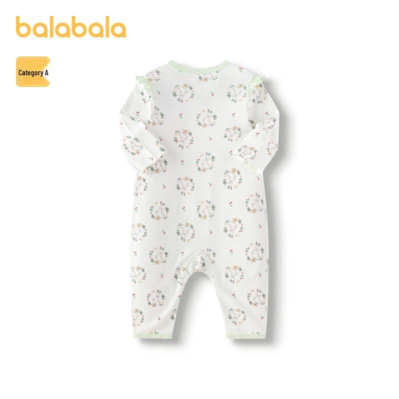 Balabala Baby Long Sleeve Cotton Blend Romper 73