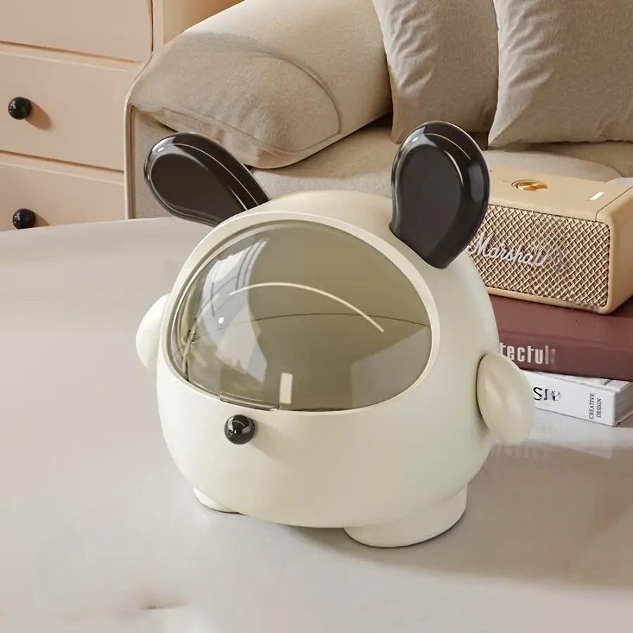 For Labubu Baby Stroller Storage Box Cute Doll Decor Space Module Sleep Cradle Cart Dolls Bed Furniture Accessories for Playsets