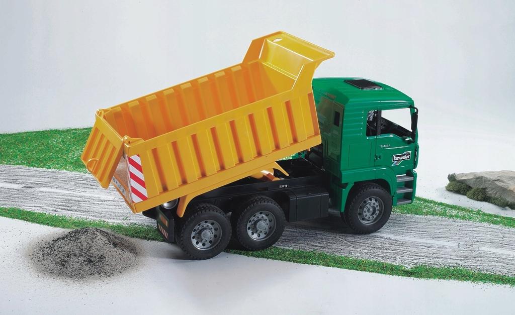 Man Tipper Truck Bruder 02765 Profi Series 1:16