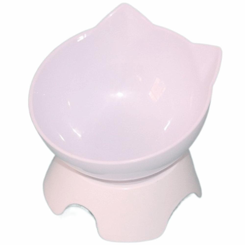 

Orthopedic Design Anti Spill Cat Bowls Stand Base Elevated Bowls Set Feeding Products Indoor Cats білий