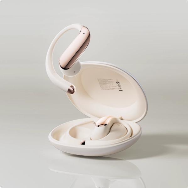 Wopin Noise-Reducing Open-Ear Bluetooth Headphones for Cycling & Sports