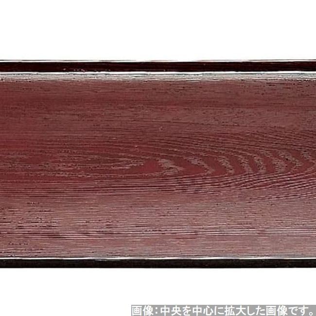 Made in ID Wood Grain x 34cm x 6 J-Kitchens Placemat, Japan, Modern, Heat-Resistant, Tray, 48.5cm 2.2cm (Shaku ID)