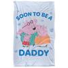 Peppa Pig Soon To Be Daddy Pig Blanket