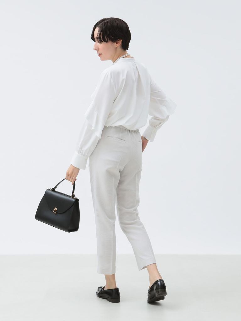 LIFE STORE by BEAMS Ruffle Sleeve Blouse White Medium BMING Women's (S-L)