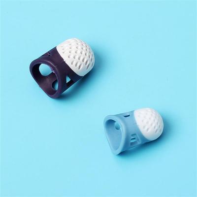 1~10PCS Silicone Thimbles Anti-stick Finger Cover Household Sewing Finger Protector Multifunctional Finger Sleeve Craft Sewing