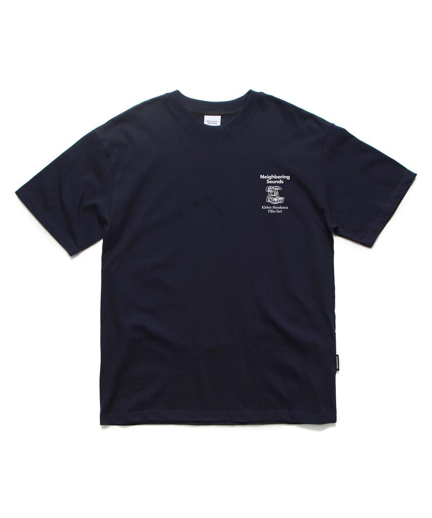 ABNORMALTHING Sounds Oversized T-Shirt Charcoal