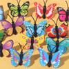 30Pcs DIY Colorful Butterflies Push Pins Creative Blackboard Push Pins Decorative Studs  Stationery