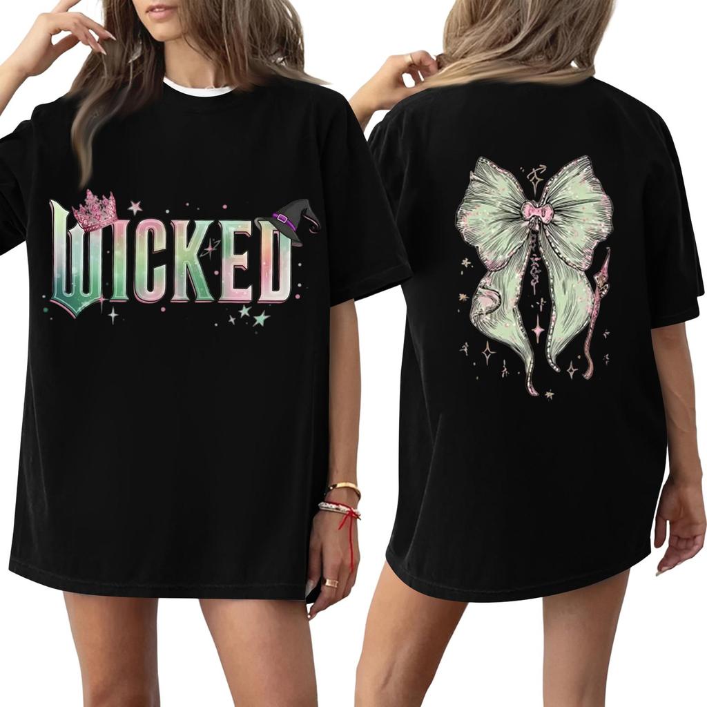 Women's Casual Fashion Round Neck Printed Short Sleeve T-Shirt Top