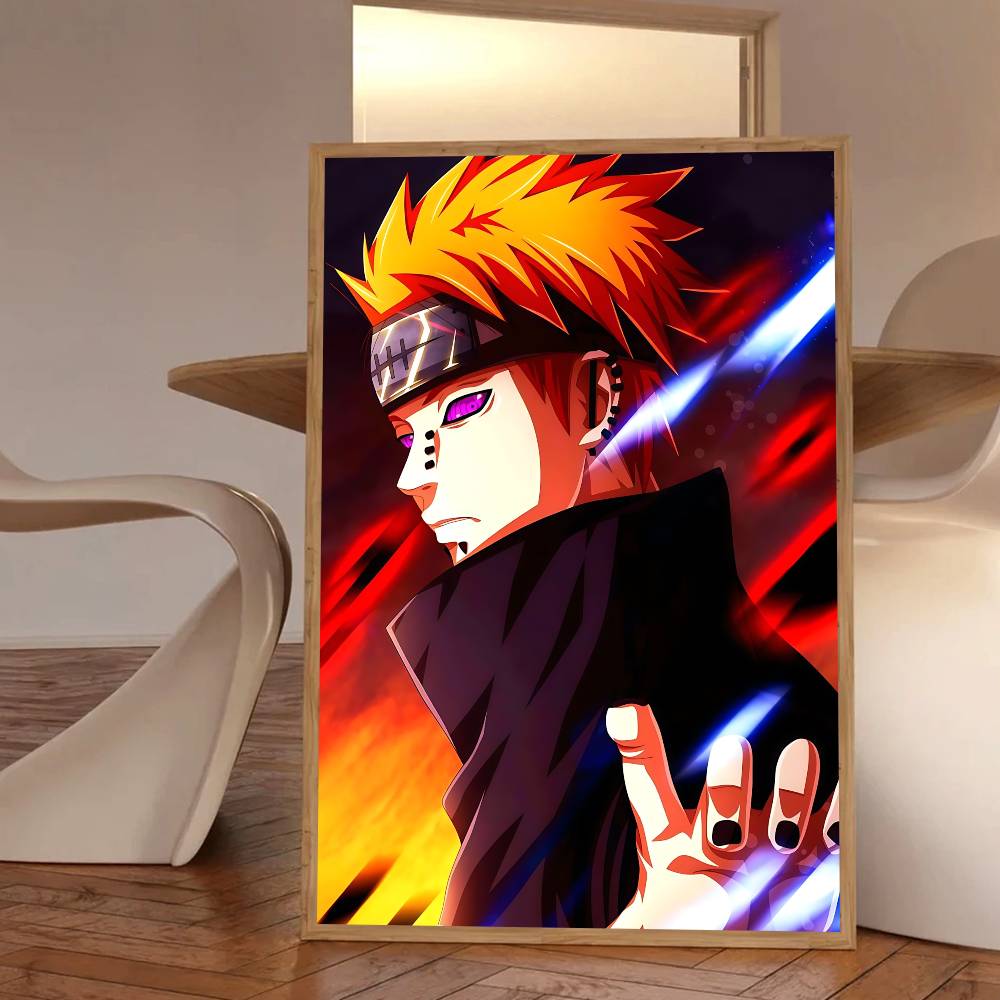 Anime Characters N-Nagato P-Pain Posters HD Print Vintage Wall Art Decor for Home Study Room