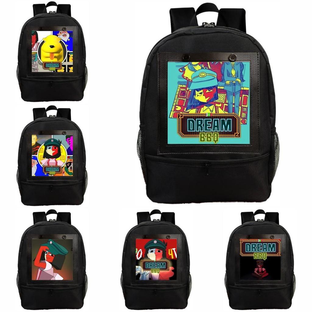 Bbq Dream Ena Pattern Printing Backpack Casual Schoolbag Fashion Gifts Bags