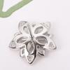 New Trend Brand Vintage Earrings Gift For Anniversary Europe Luxury Earrings For Women 925 Sliver Flowers Stud Earrings