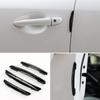 4pcs Car Door Anti-collision Stickers Car Decoration Protective Strip Car Door Edge Protection Strip Auto Exterior Accessories