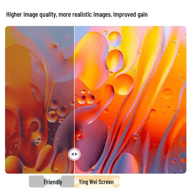 IN&VI 110-inch Fresnel Anti-Light Fixed Frame Projector Screen