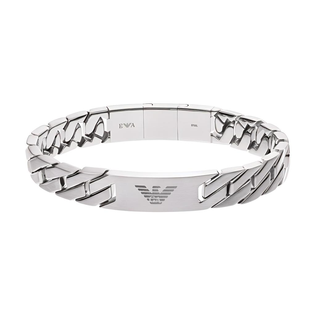 Emporio Armani Stylish Trendy Stainless Steel Bracelet Men Accessories EGS2435040