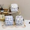 New Fashionable Large-capacity Popular Solid Color Shoulder Bag Commuter Small Square Bag Messenger Bag