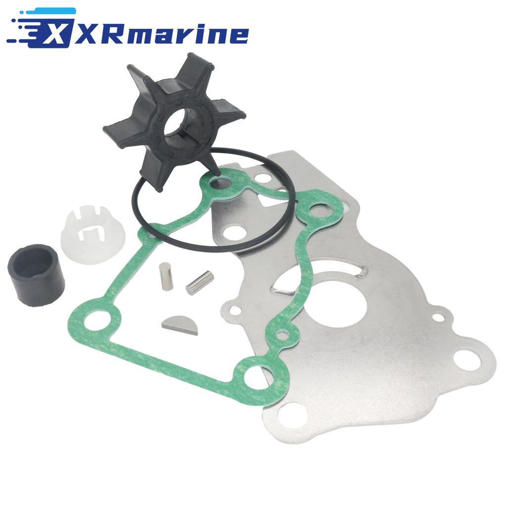 66T-W0078-01 Fits for Yamaha International 25 30 40 HP Outboard Engine Water Pump Impeller Kit 66T-W0078-00 18-3440