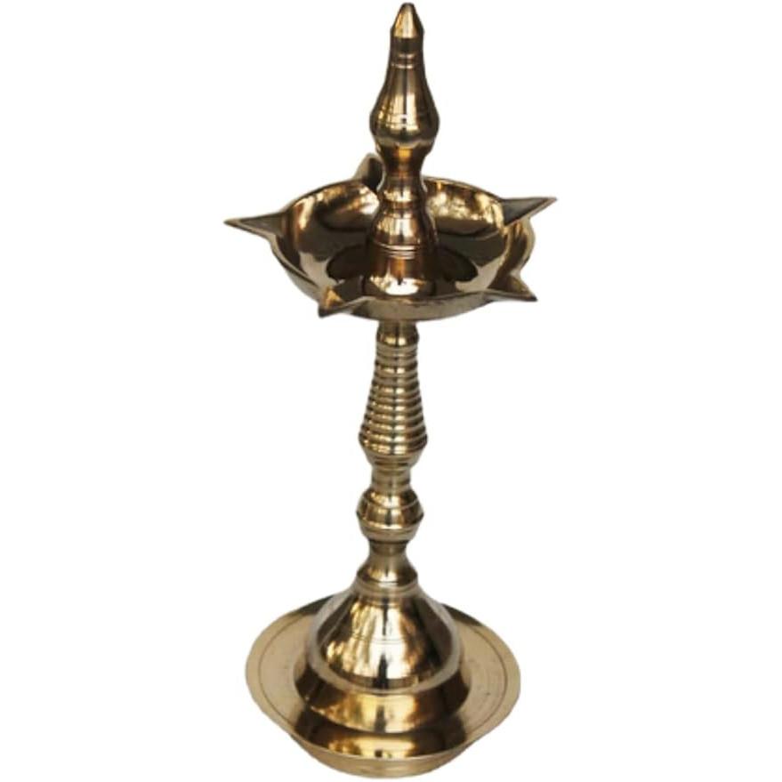RSINC Brass Metal Diya Diwali Puja Lamp,Home Decoration Gifting  Elegant Looking JL186142048301
