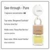 Long-lasting Car Pendant Air Freshener - Premium Fragrance Essential Oil for Interiors