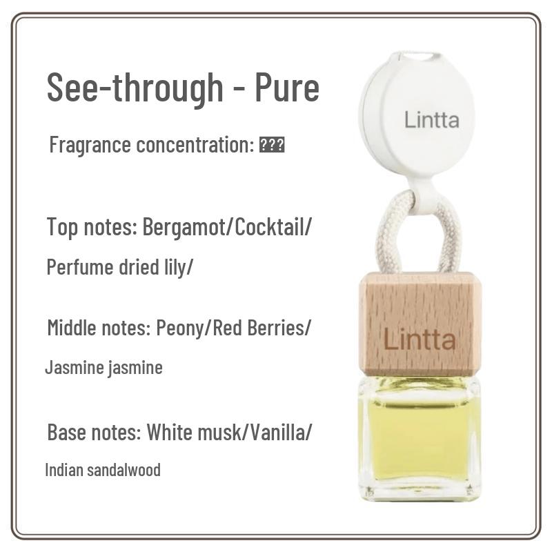 Long-lasting Car Pendant Air Freshener - Premium Fragrance Essential Oil for Interiors