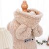 Plush Pet Puppy Cat Clothes Rabbit Ears Coat Fashion Sweaters