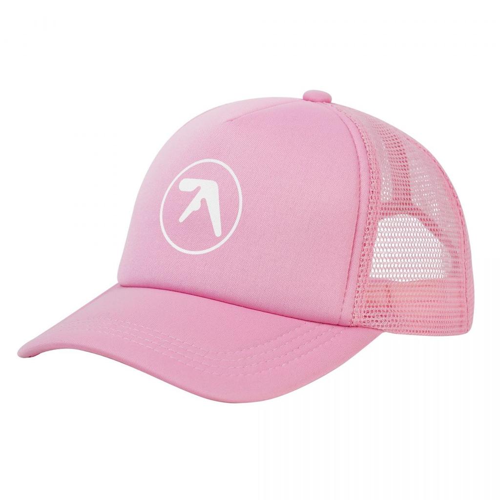 Aphex Twin Vintage Trucker Caps Unisex Fashion Y2K Hats Worker Cap Sports Cap Breathable Polyester Mesh Baseball Cap Summer