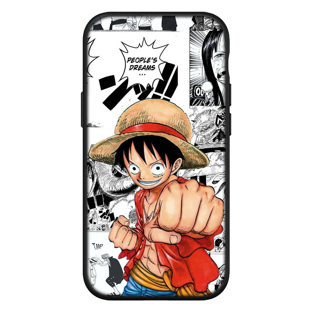 Cover for iPhone 16 15 Xiaomi Redmi Note 14 13 12 11 Pro Max 16e Samsung Galaxy S25 S24 S23 Moto OPPO Huawei Luffy One Piece Trafalgar Law Phone Case