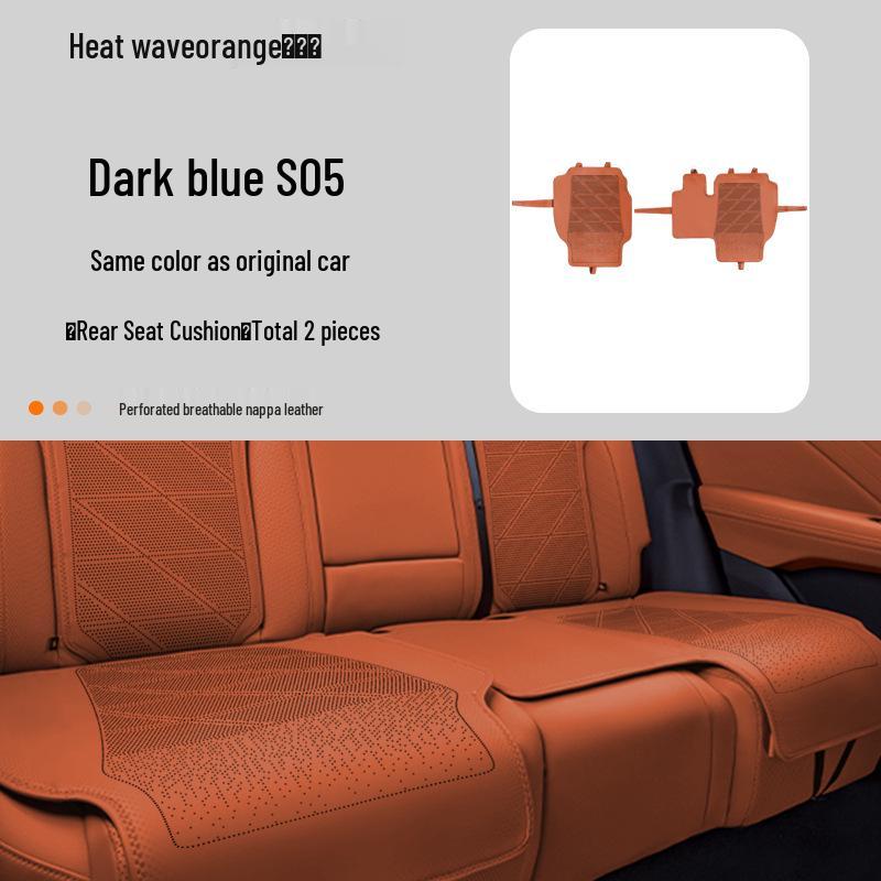 Changan Deep Blue S05 Seat Cushion - Original Car Color, Breathable, Four Seasons Comfort.