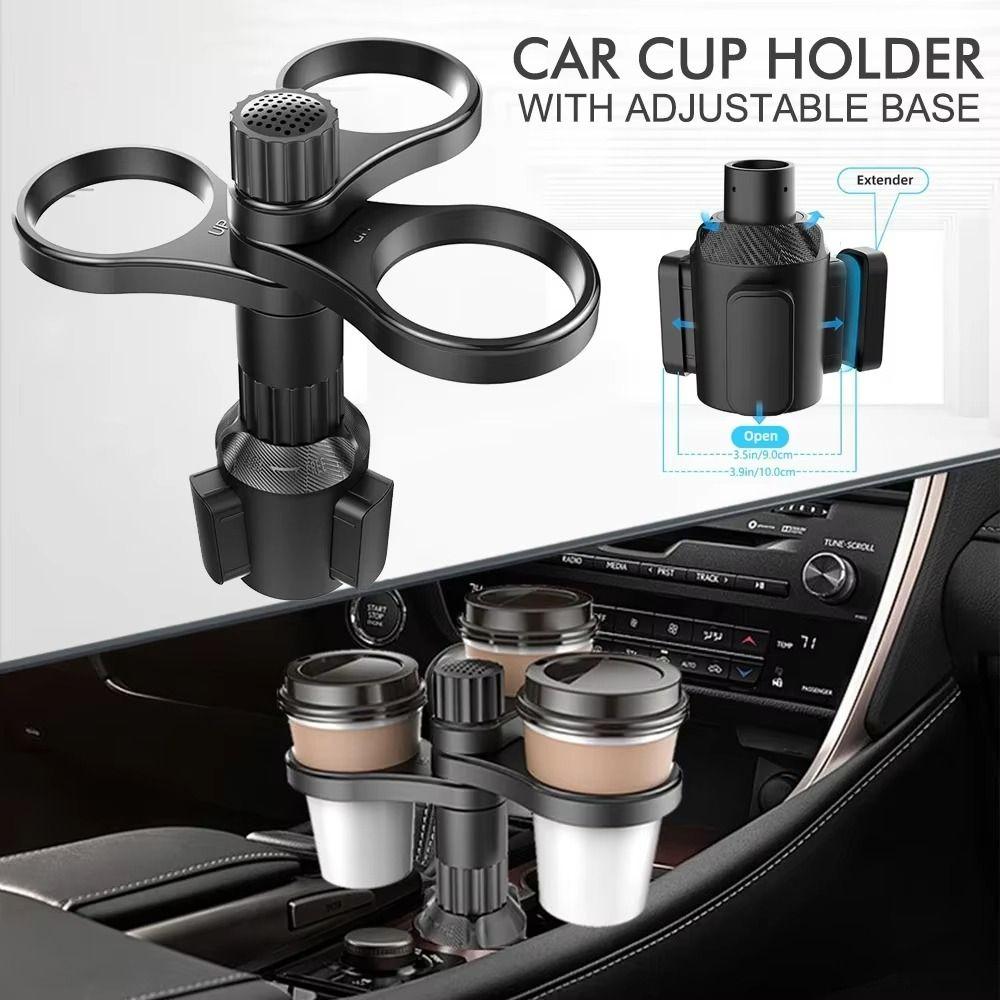 Adjustable Car Drink Holder Multifunctional Cup Holder Auto Accessory Rotating Cup Holder  Bottle