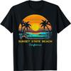 Sunset State Beach California T-Shirt