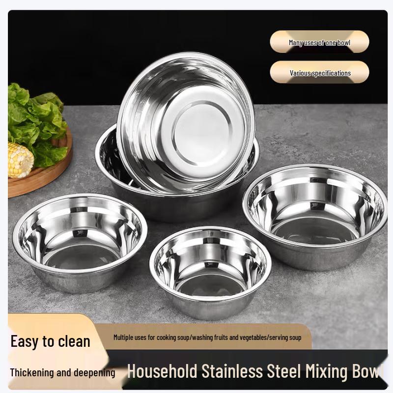 SIFAR Stainless Steel 14cm Soup Bowls (10-Pack)