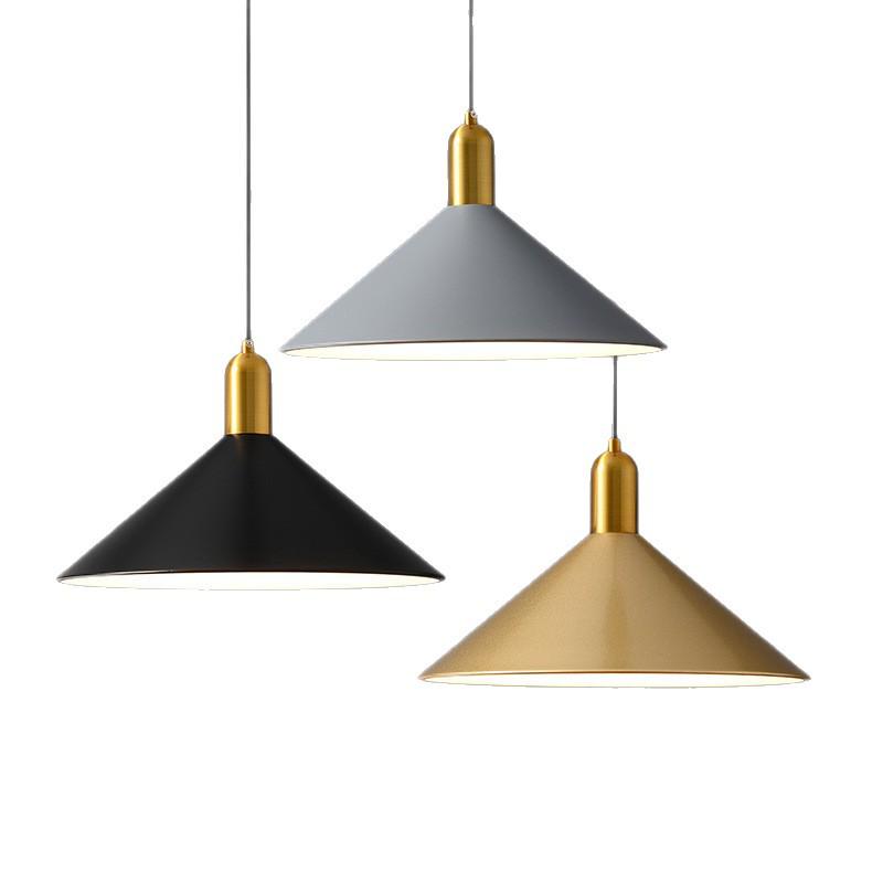 Nordic Minimalist Pendant Light: Modern Industrial Art Style for Living Room