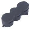 3Pcs Surfboard Fin Box Tail Rudder Box Replacement Groove Base Surf Board Fin Plug for Longboard
