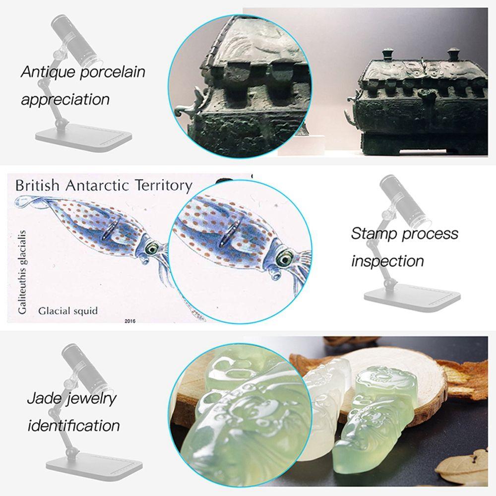 Smartphone Repairing for Jewelry Appreciation Digital Microscope Magnifier Loupe WiFi Microscope