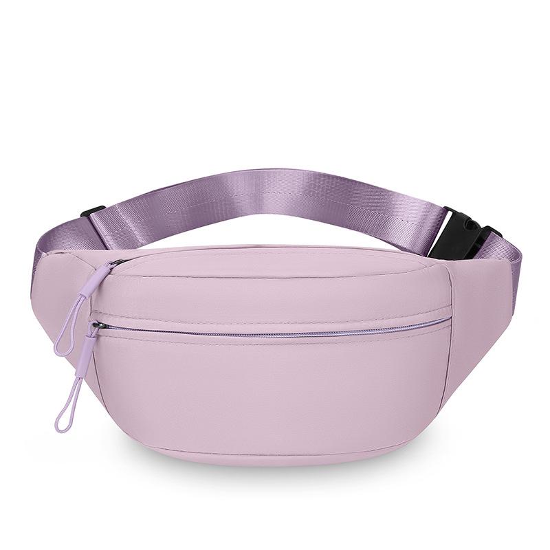 1 Stück Unifarbene Bauchtasche Damen Einfach Freizeit Reise Schulter Umhängetasche Sport Handy Tasche Outdoor Tragbar Mode Brusttasche Trend