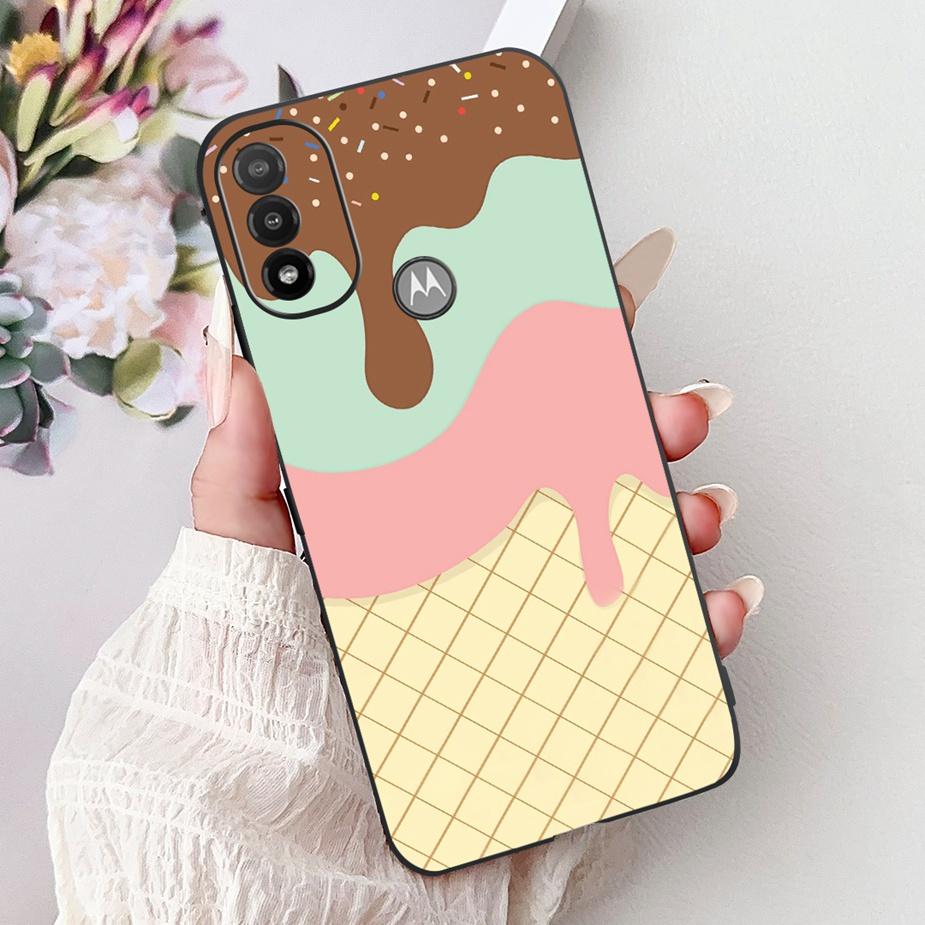 For Motorola Moto E20 E30 E40 Case Luxury Painted Cover Soft Silicone Phone Case For Motorola E20 E 30 40 MotoE30 MotoE40 Fundas
