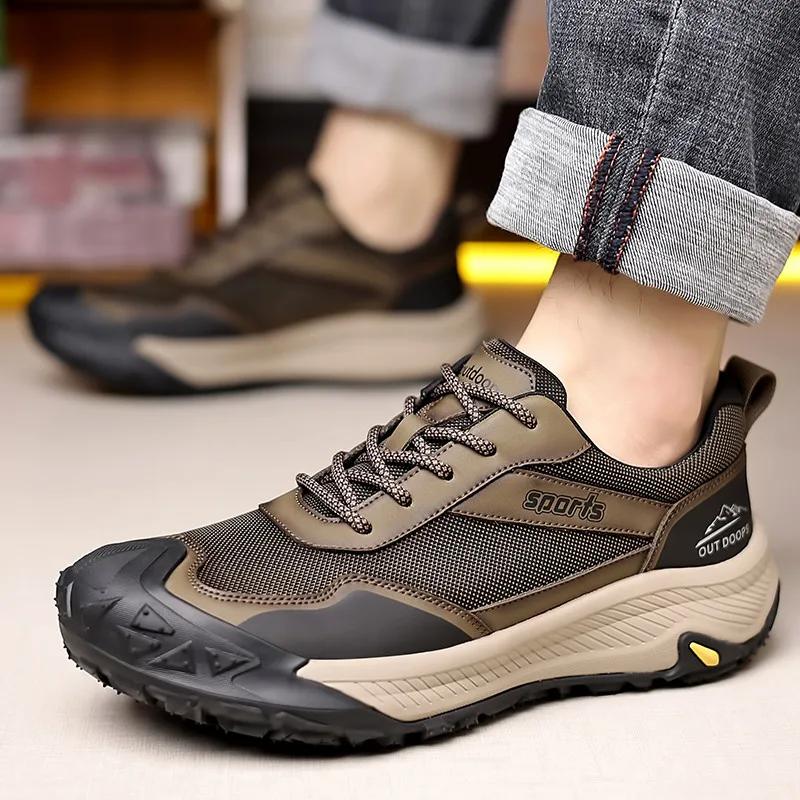 Fashion Normal Leather Thick Sole Sneakers Man 46 Loafers China Shoes Red Flats Sports Exerciser Loofers High Fashion Trends Vip