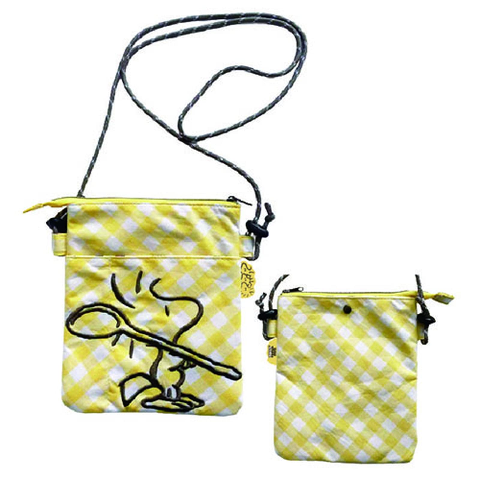 

Nakajima Corporation Peanuts Woodstock Jam W Pocket Shoulder Bag 182517-23