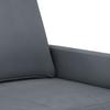 Vidaxl 2-Seater Sofa, Dark Grey, 140 Cm, Upholstered In Velvet
